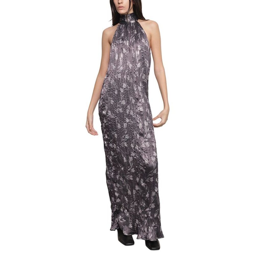 Sabina Musayev Womens London Maxi Dress, Grey